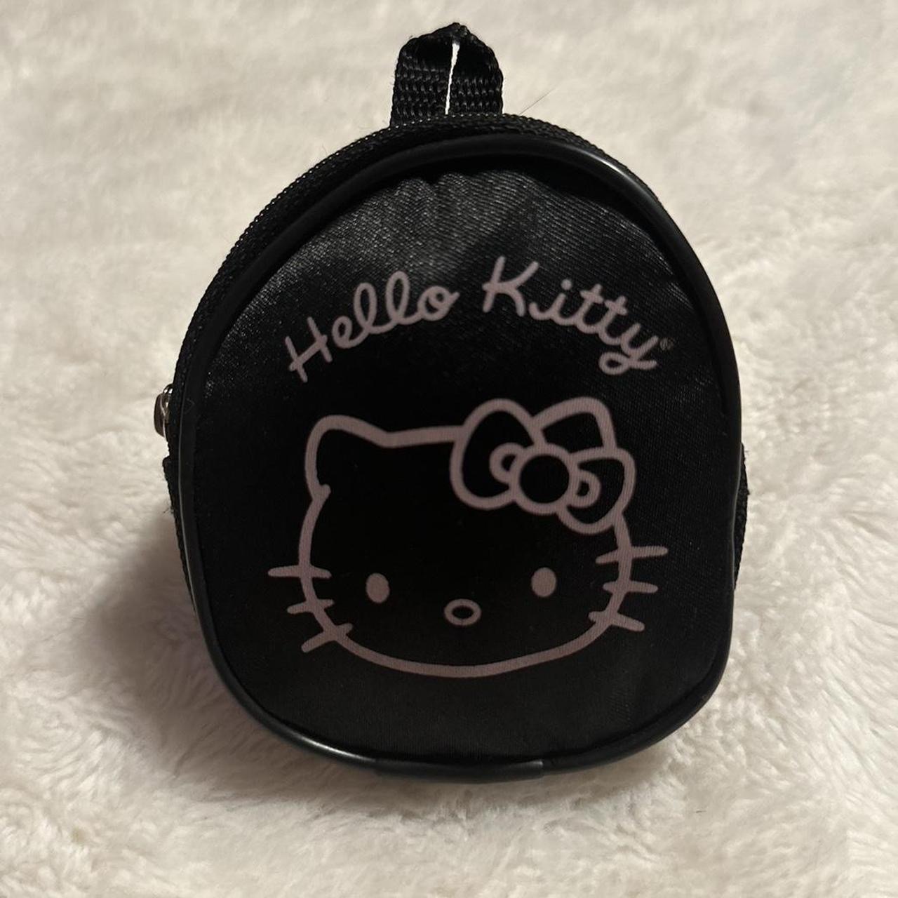 Hello Kitty Monogram Logo Mini Keychain